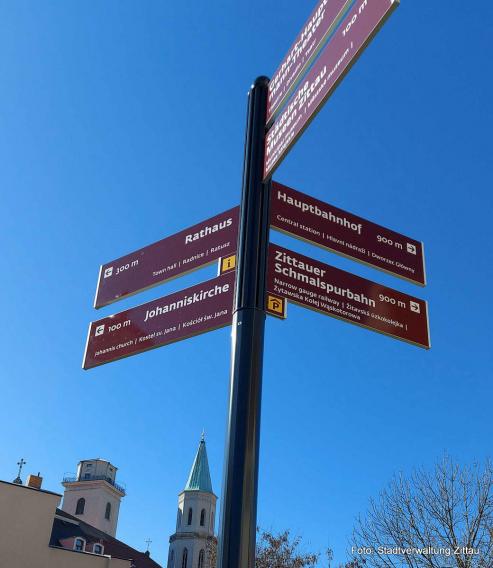 Bild zu Orientierung fr Touristen in Zittau