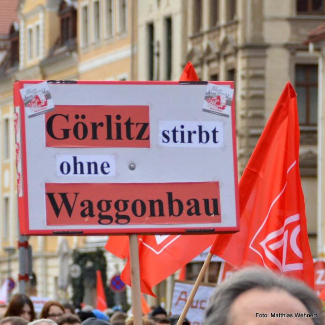 Demo in Görlitz