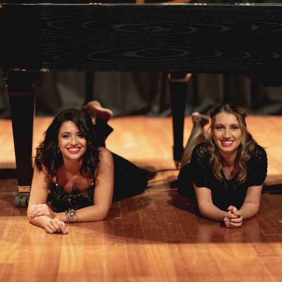 Bild zu Duo Blanc et Noir spielt im Brgersaal Zittau