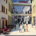 Fassadenentwrfe fr Fachmarktzentrum nachgebessert