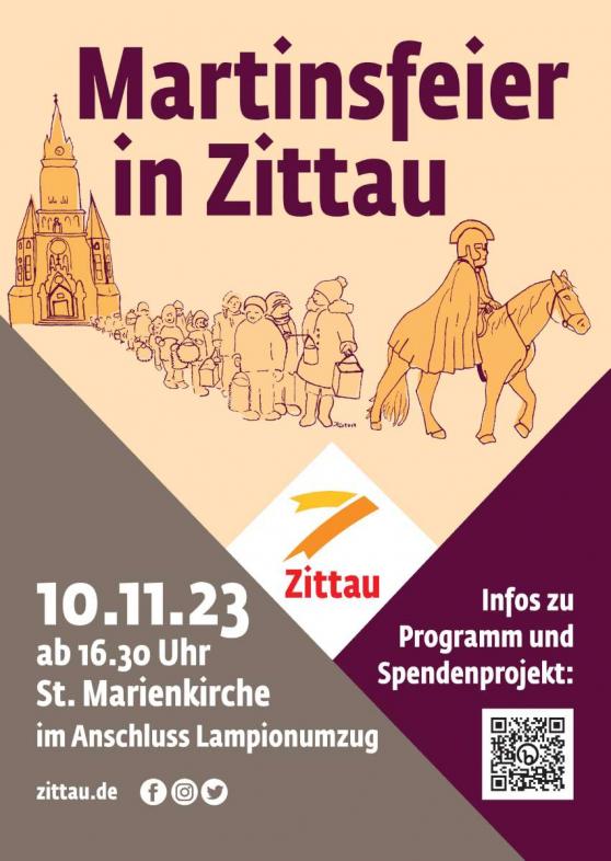 Bild zu Teilen und Freude erleben: St.-Martinsfeier in Zittau