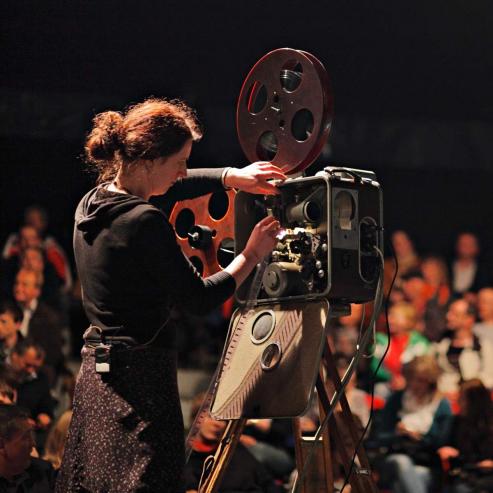  Erffnung des 20. Neie Filmfestivals in Zittau