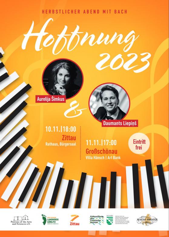 Bild zu Hoffnung 23: Ein Klavierabend mit Bach in Zittau und Gro�sch�nau